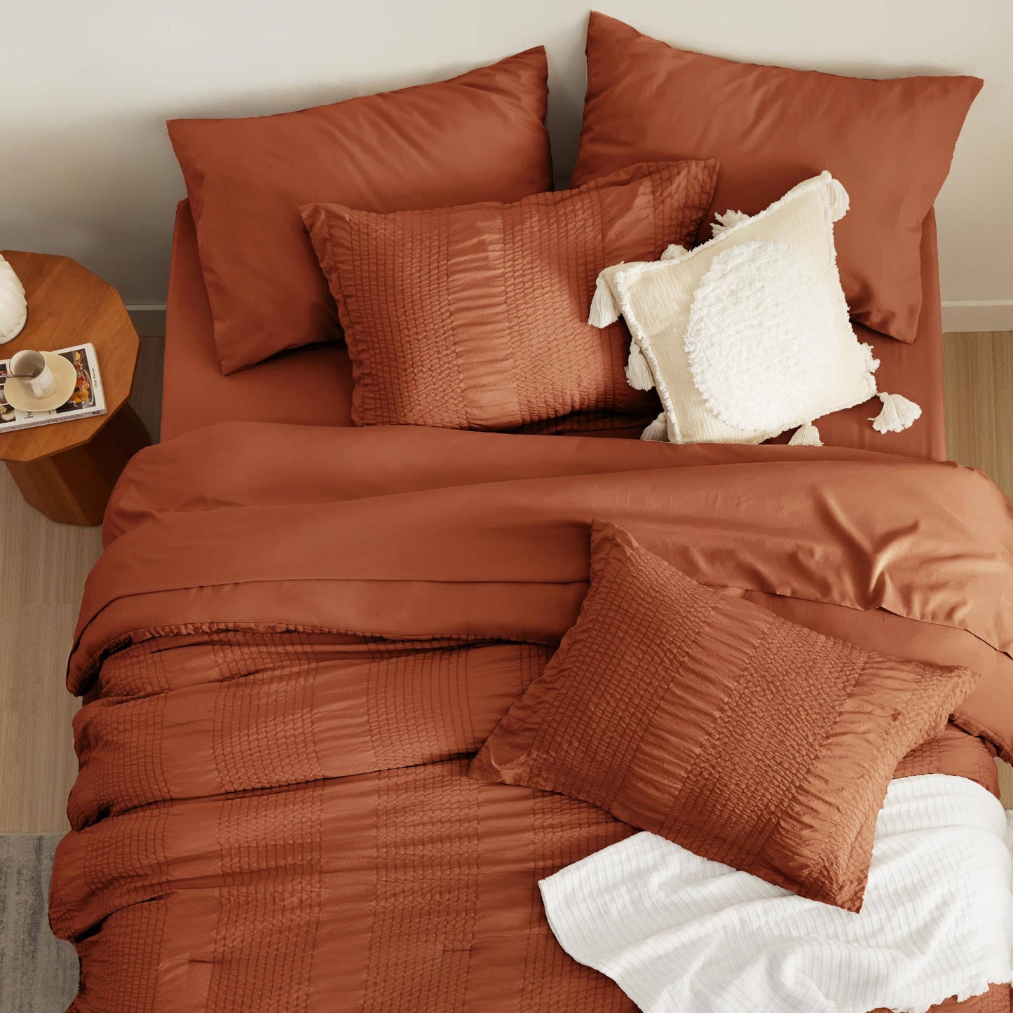 Stripe Seersucker Bed-in-a-Bag