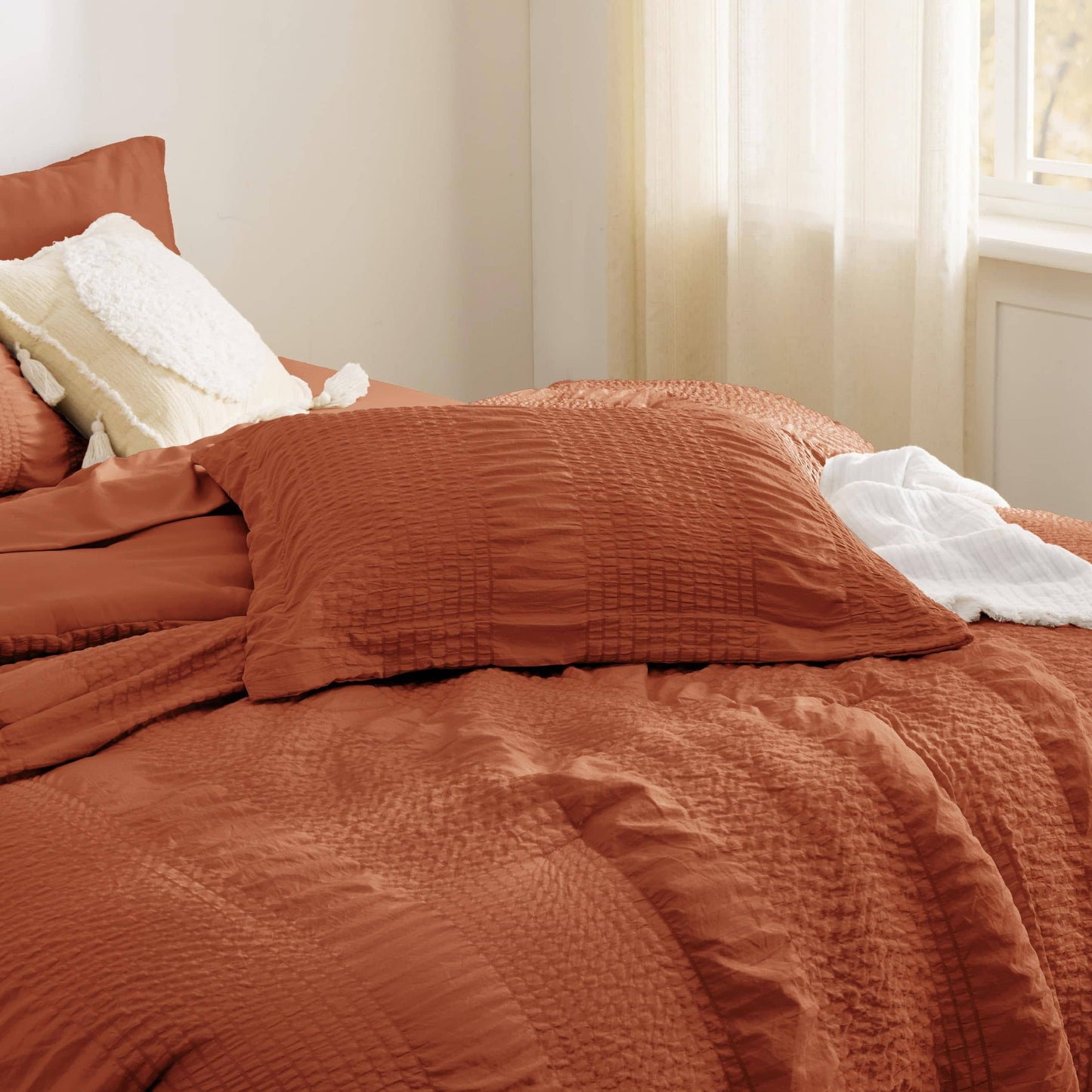 Stripe Seersucker Bed-in-a-Bag