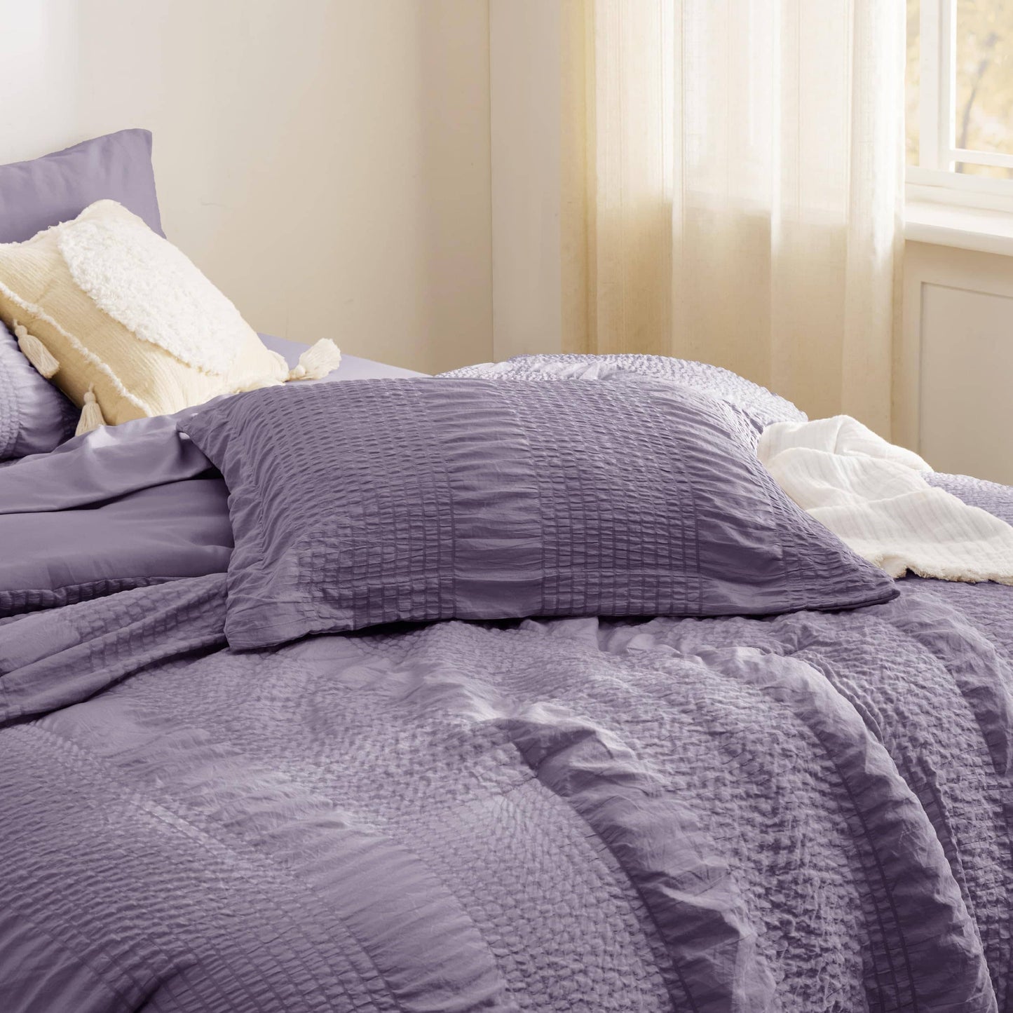 Stripe Seersucker Bed-in-a-Bag