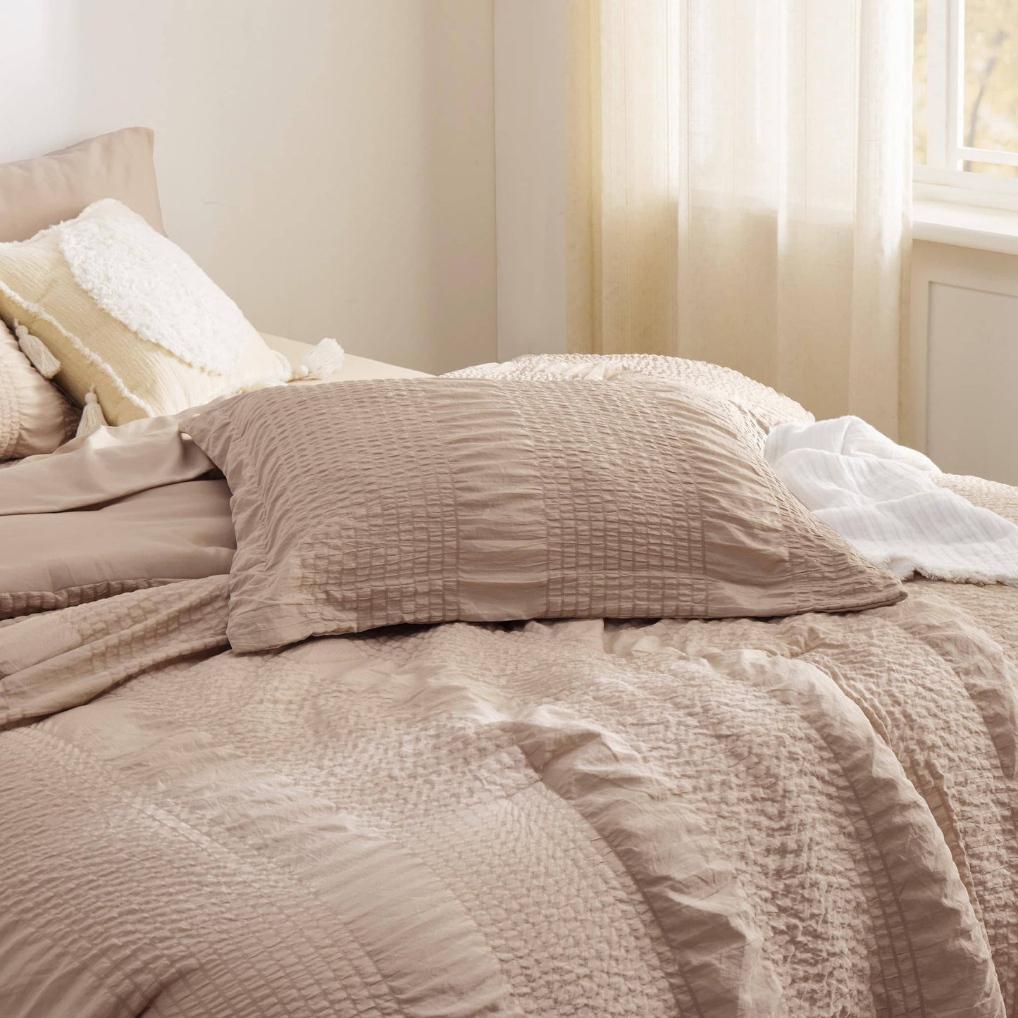 Stripe Seersucker Bed-in-a-Bag