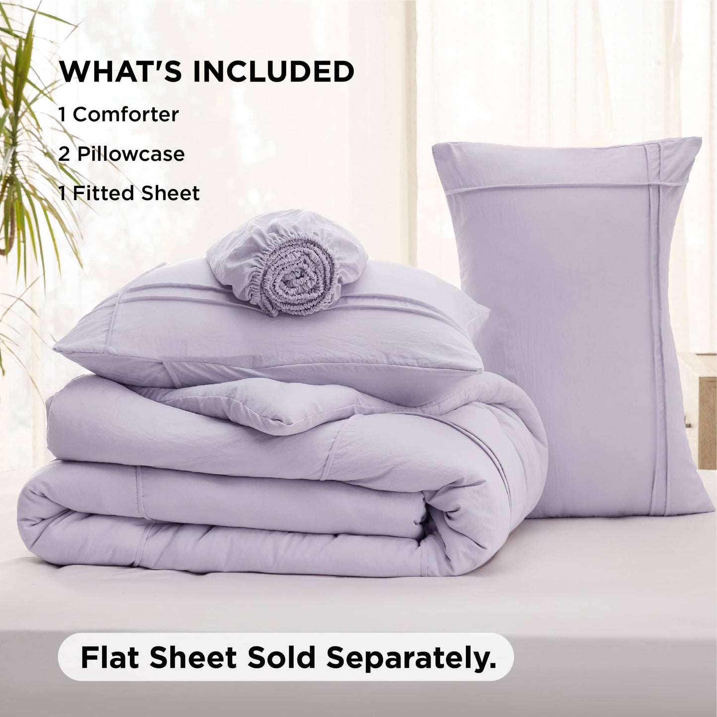 Pinch Pleat Comforter set