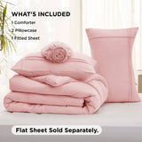 Bedsure Pinch Pleat Comforter set