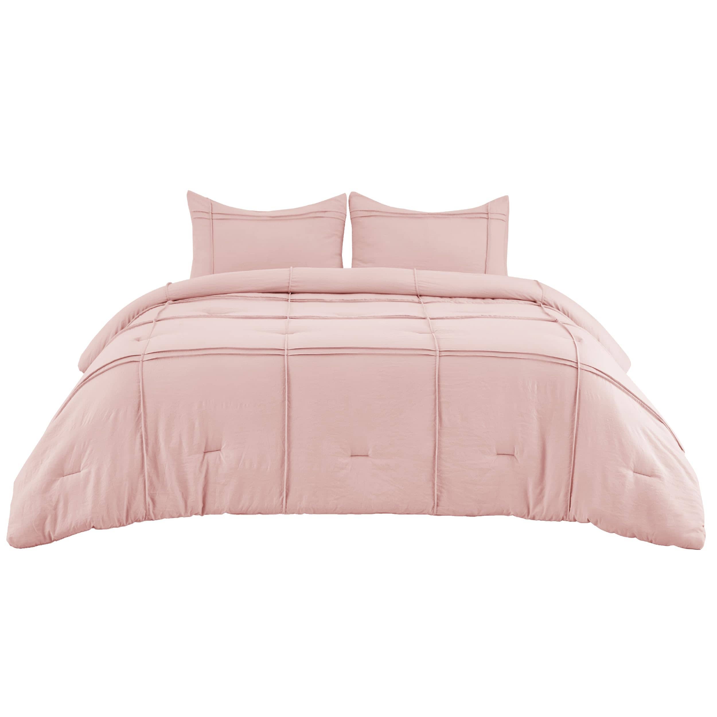 Bedsure Pinch Pleat Comforter set