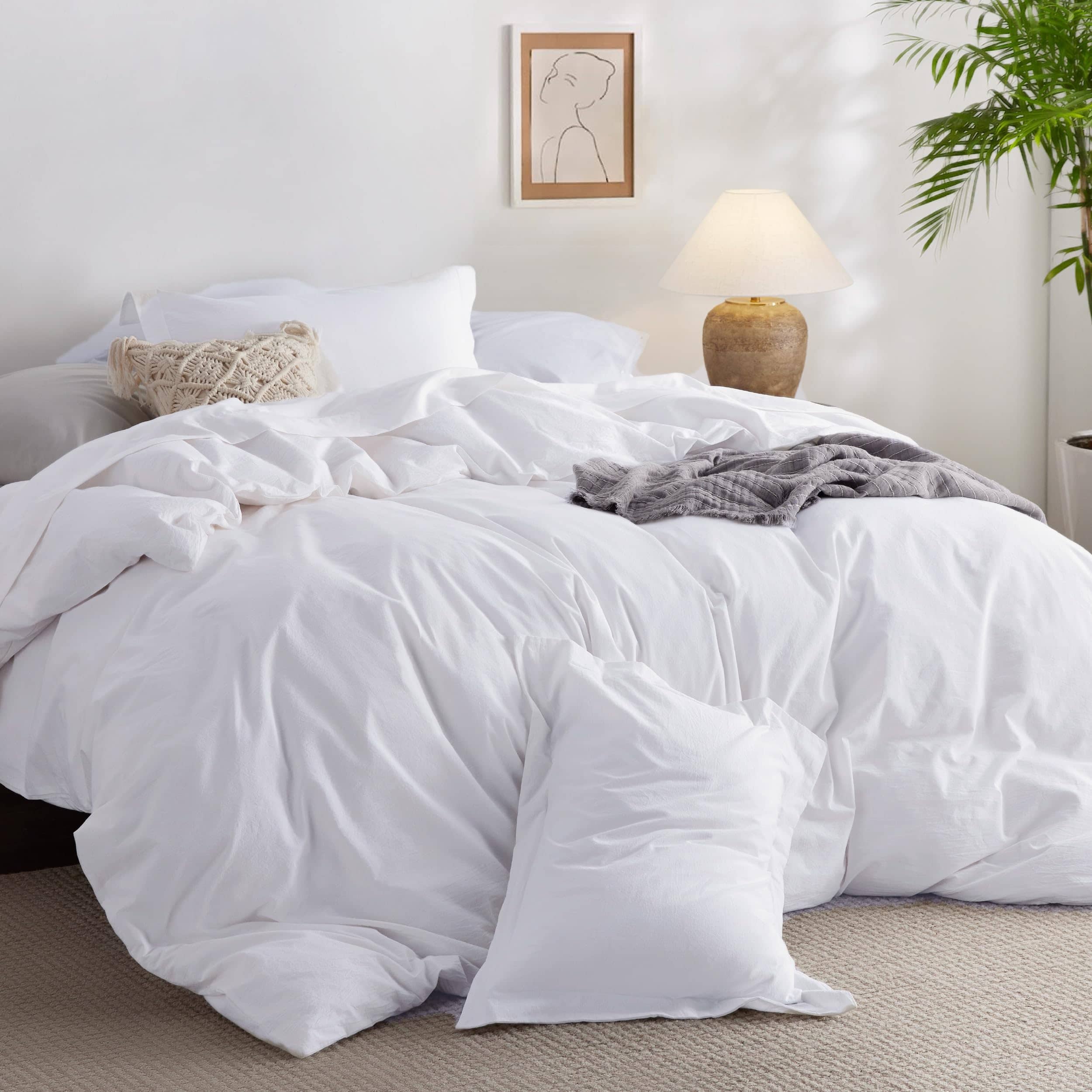 100% Washed Cotton Duvet Cover