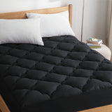 Machine Washable Fluffy Cotton Quilted Mattress Topper