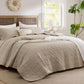 Cotton Waffle Weave Quilt set
