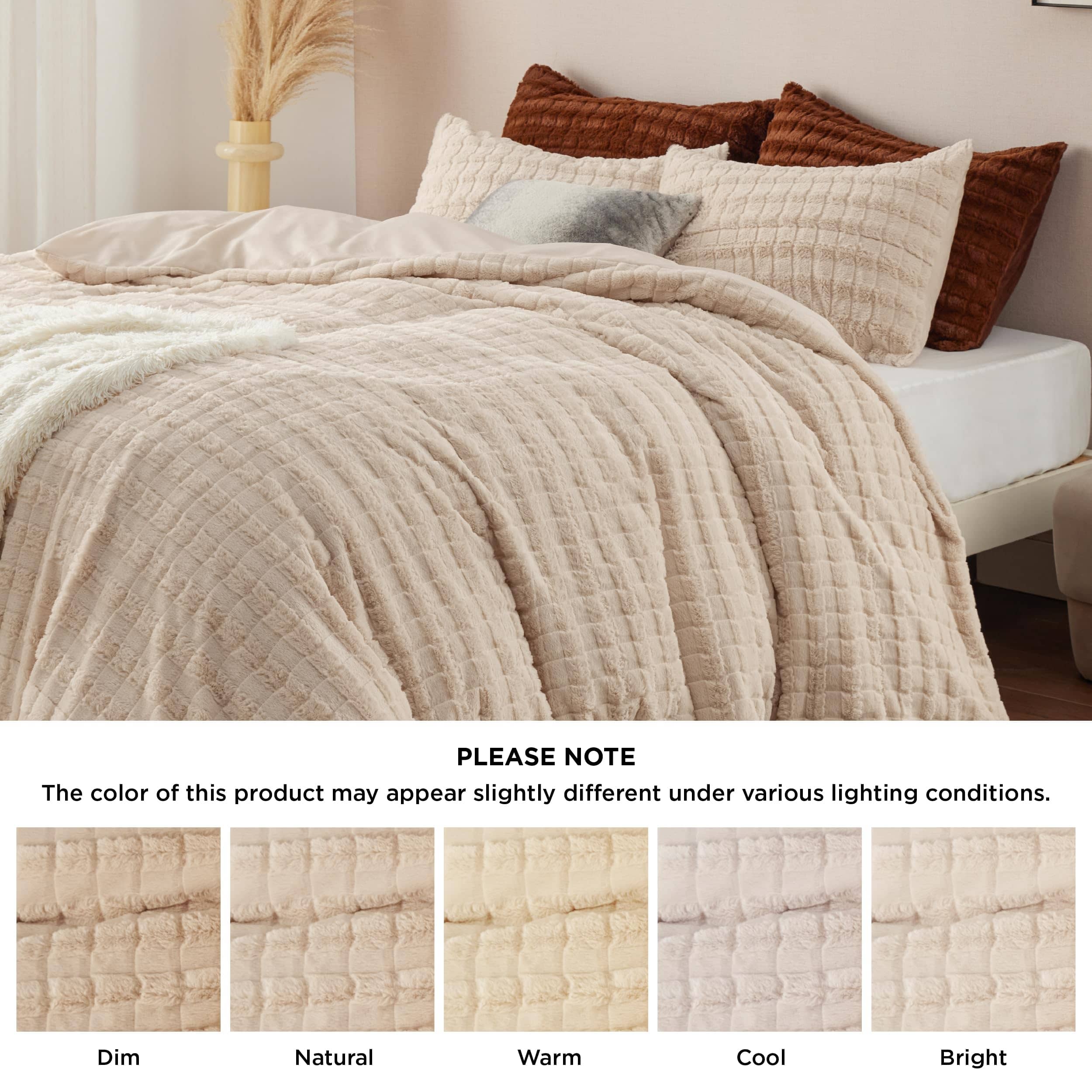 Bedsure Plush Shaggy Duvet Cover Set