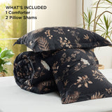 Retro Botanical Comforter Set