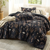 Retro Botanical Comforter Set