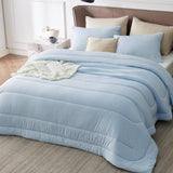 Reversible Warm and Cooling Comforter Set