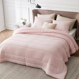 Reversible Warm and Cooling Comforter Set