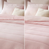 Reversible Warm and Cooling Comforter Set