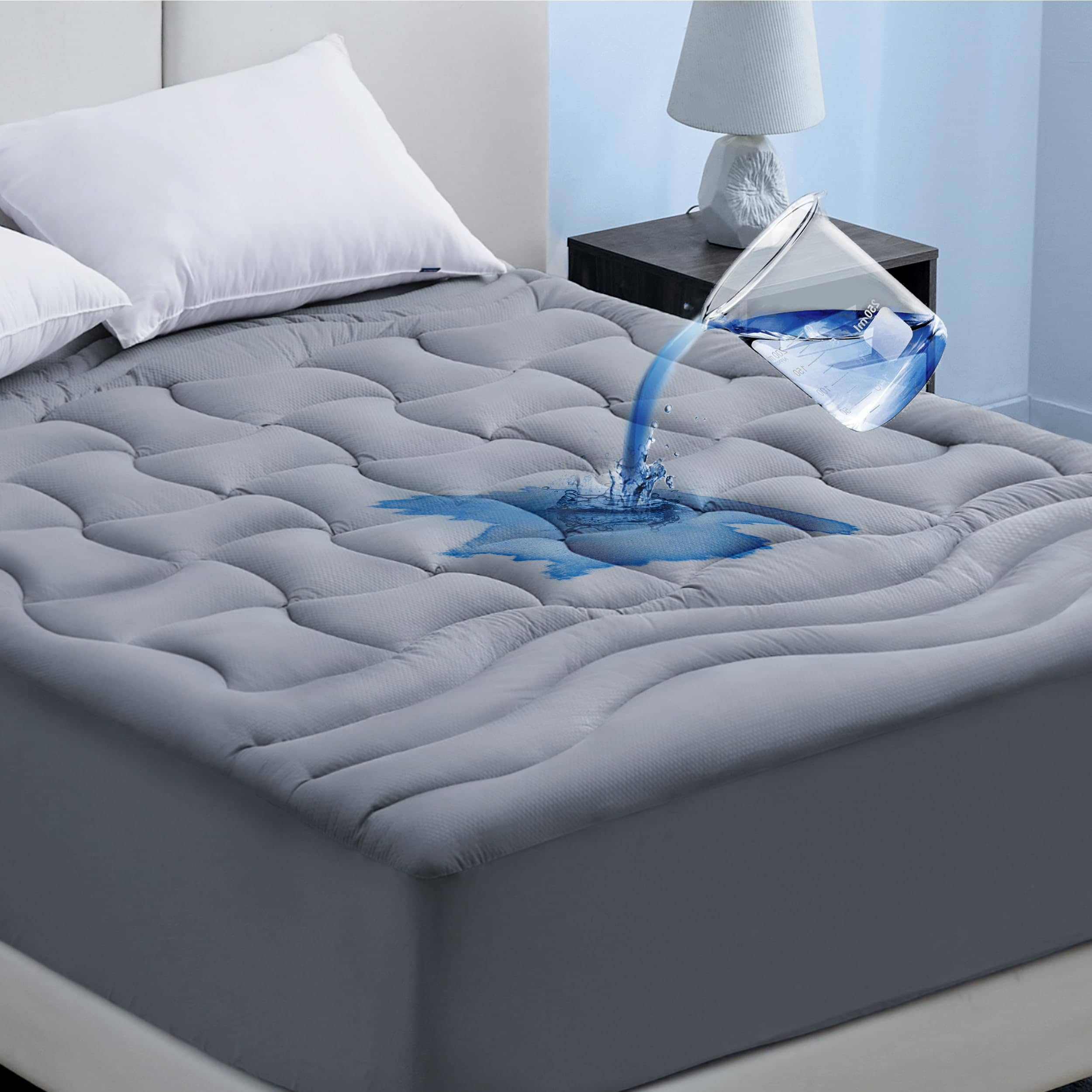 Water-Proof Three-Zone Mattress Pad