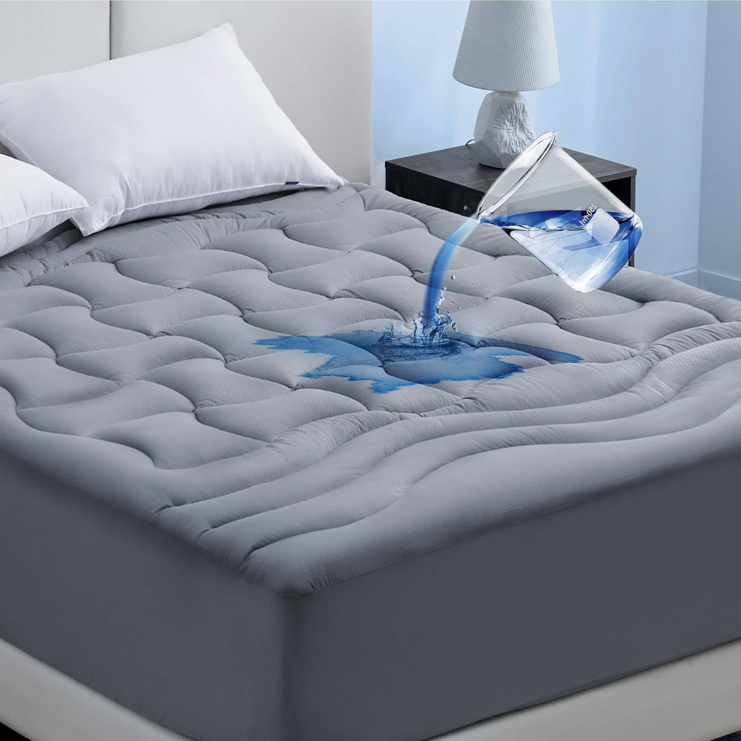 GentleSoft™ Water-Proof Three-Zone Mattress Pad
