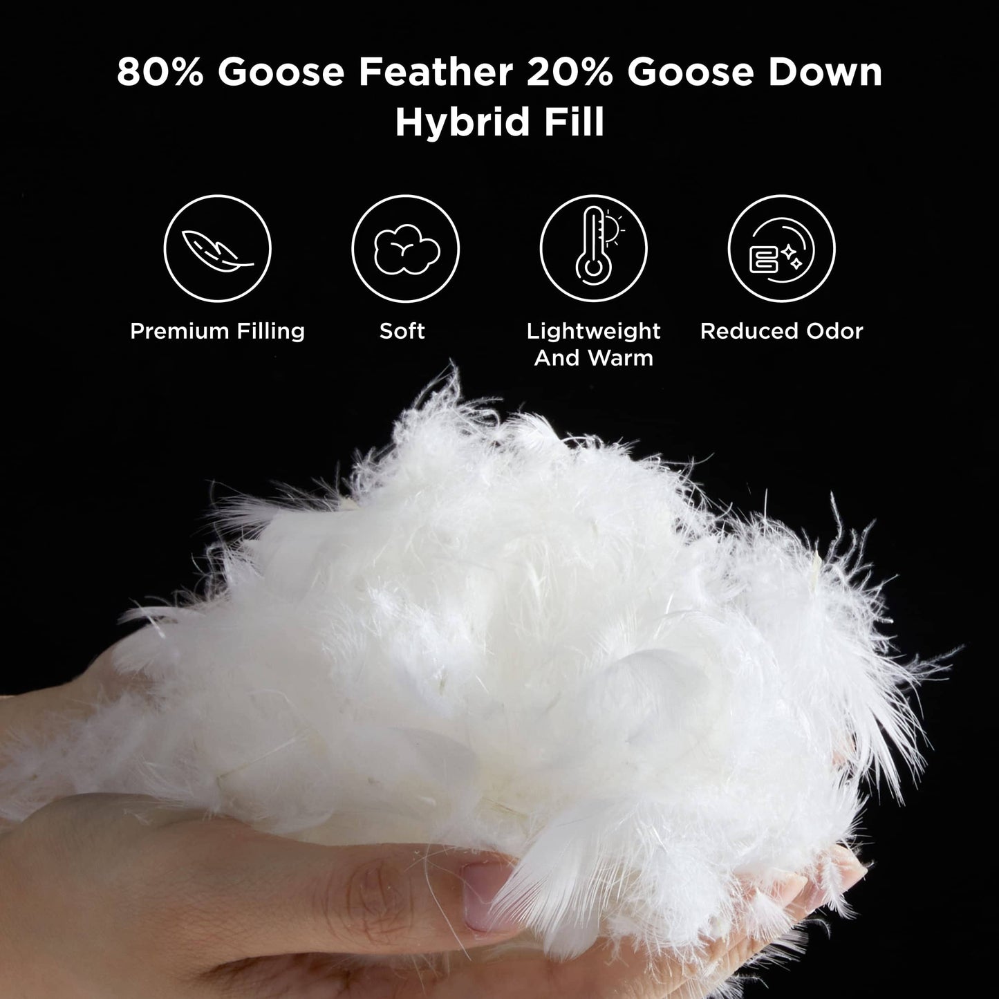 GentleSoft™ Goose Feather Down-20 Comforter