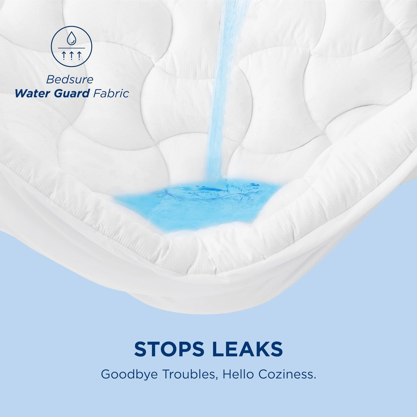 Water-Proof Three-Zone Mattress Pad