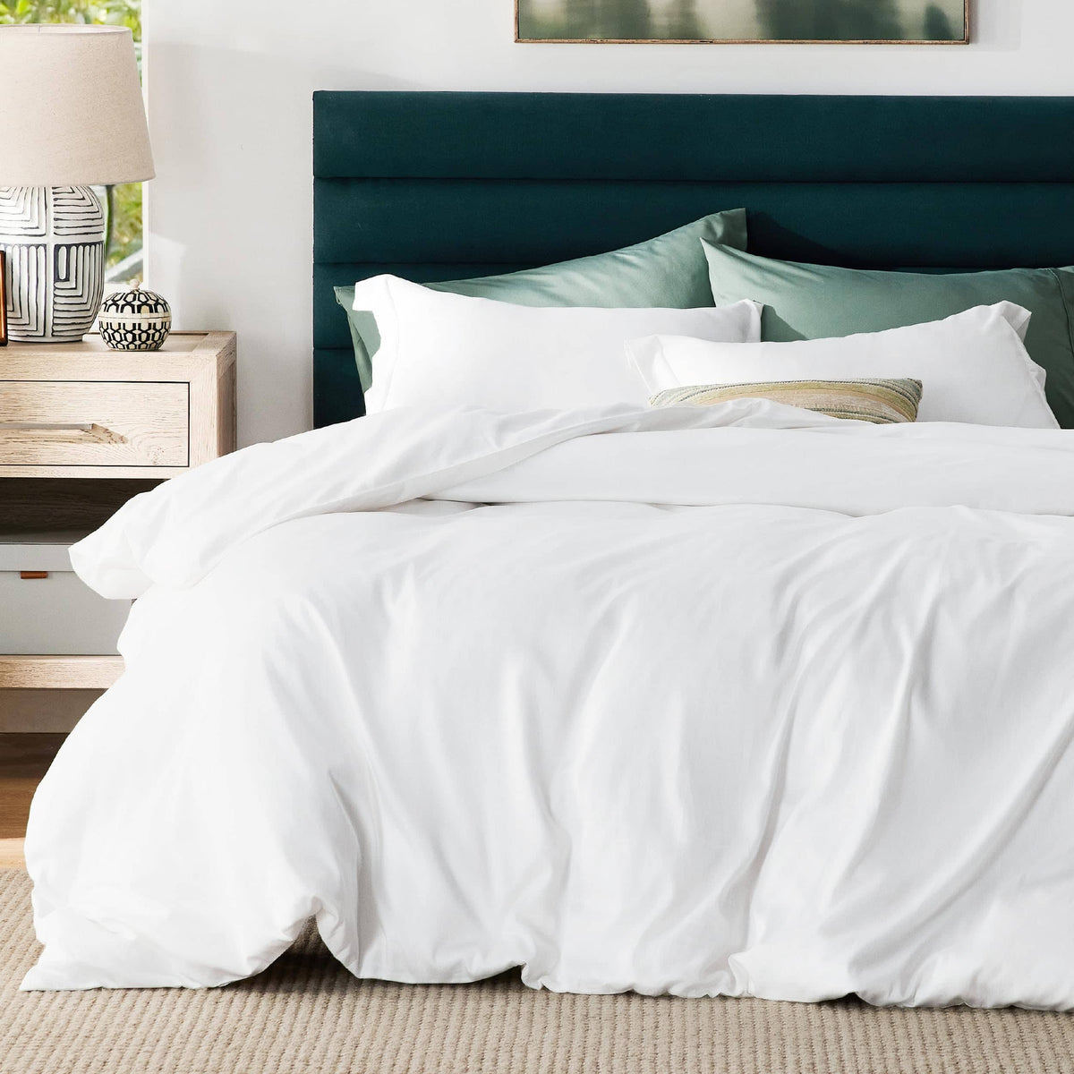 Breathable Lyocell Cotton Duvet Cover Set