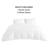 Bedsure Breathable Lyocell Cotton Duvet Cover Set