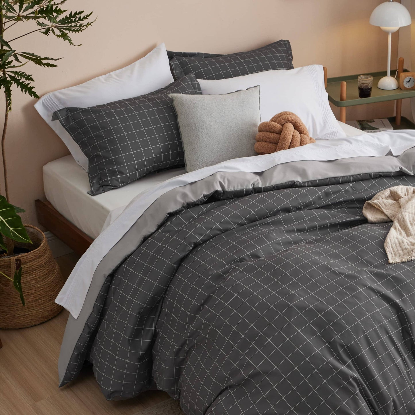 Microfiber Duvet Cover Set Twin