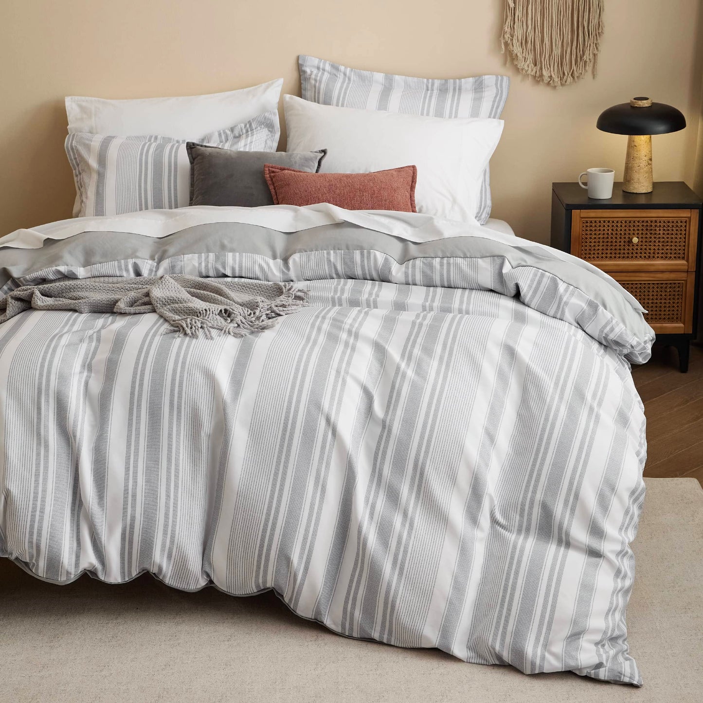 Microfiber Duvet Cover Set Twin