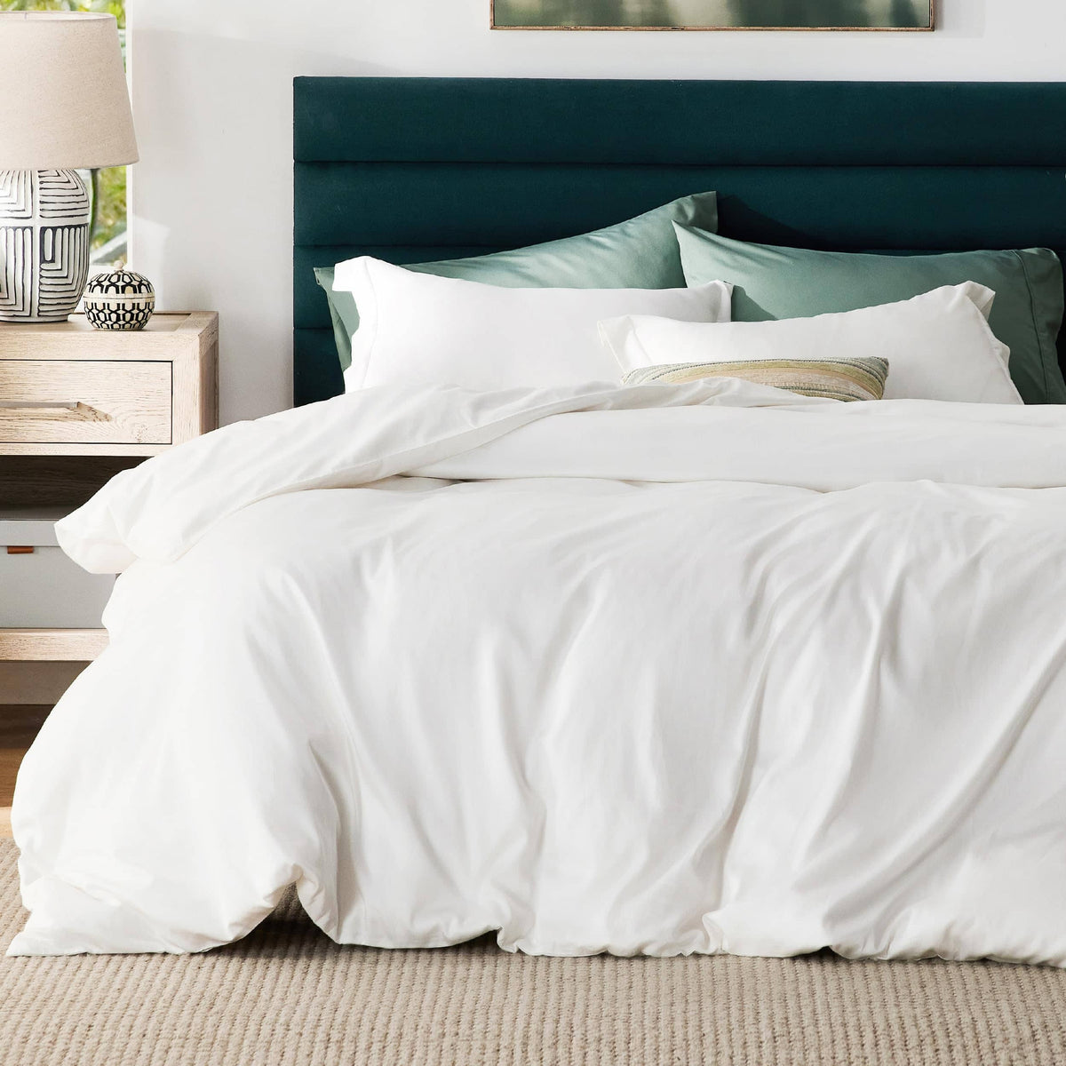 Breathable Lyocell Cotton Duvet Cover Set