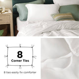 Bedsure Breathable Lyocell Cotton Duvet Cover Set