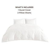 Bedsure Breathable Lyocell Cotton Duvet Cover Set