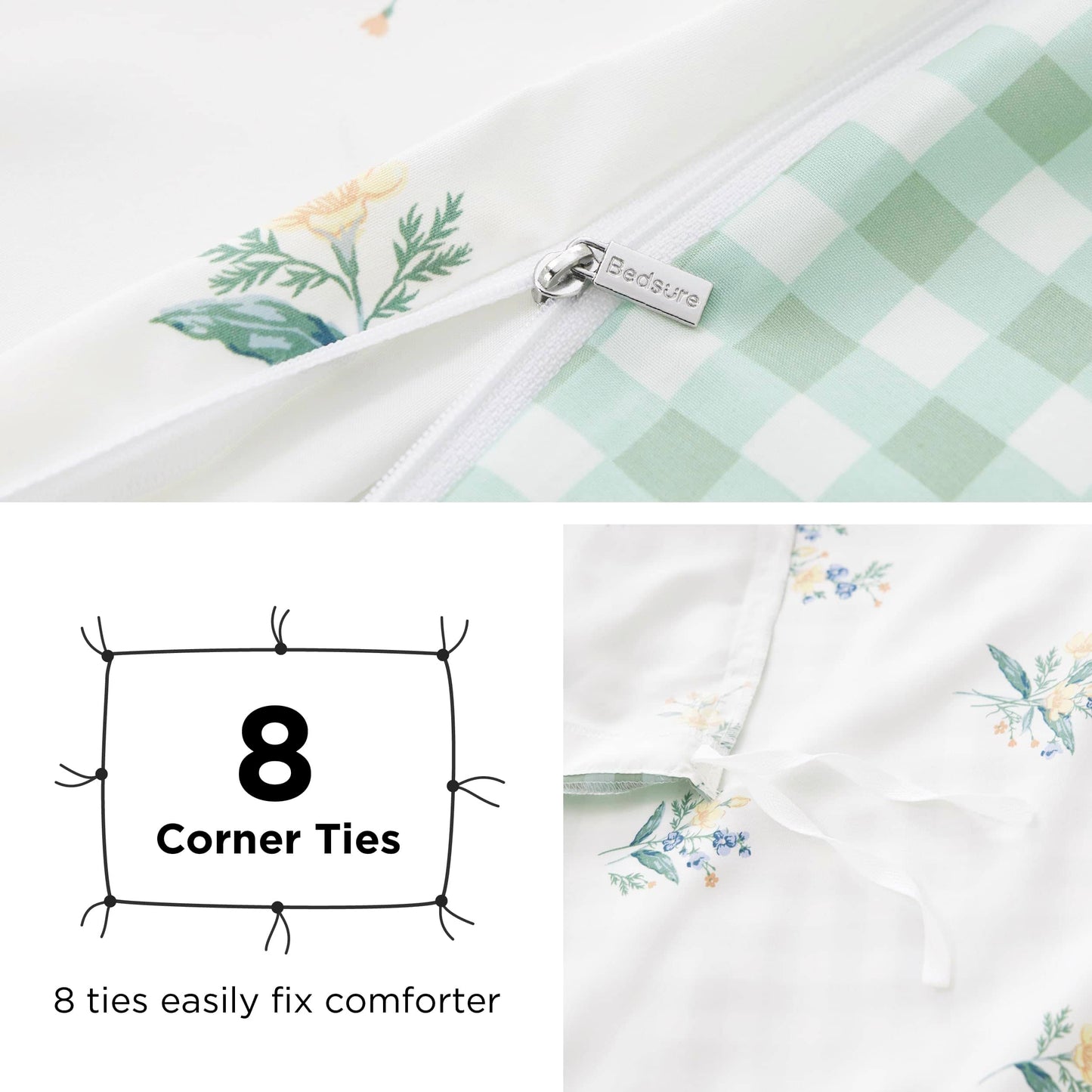 Microfiber Duvet Cover Set Twin