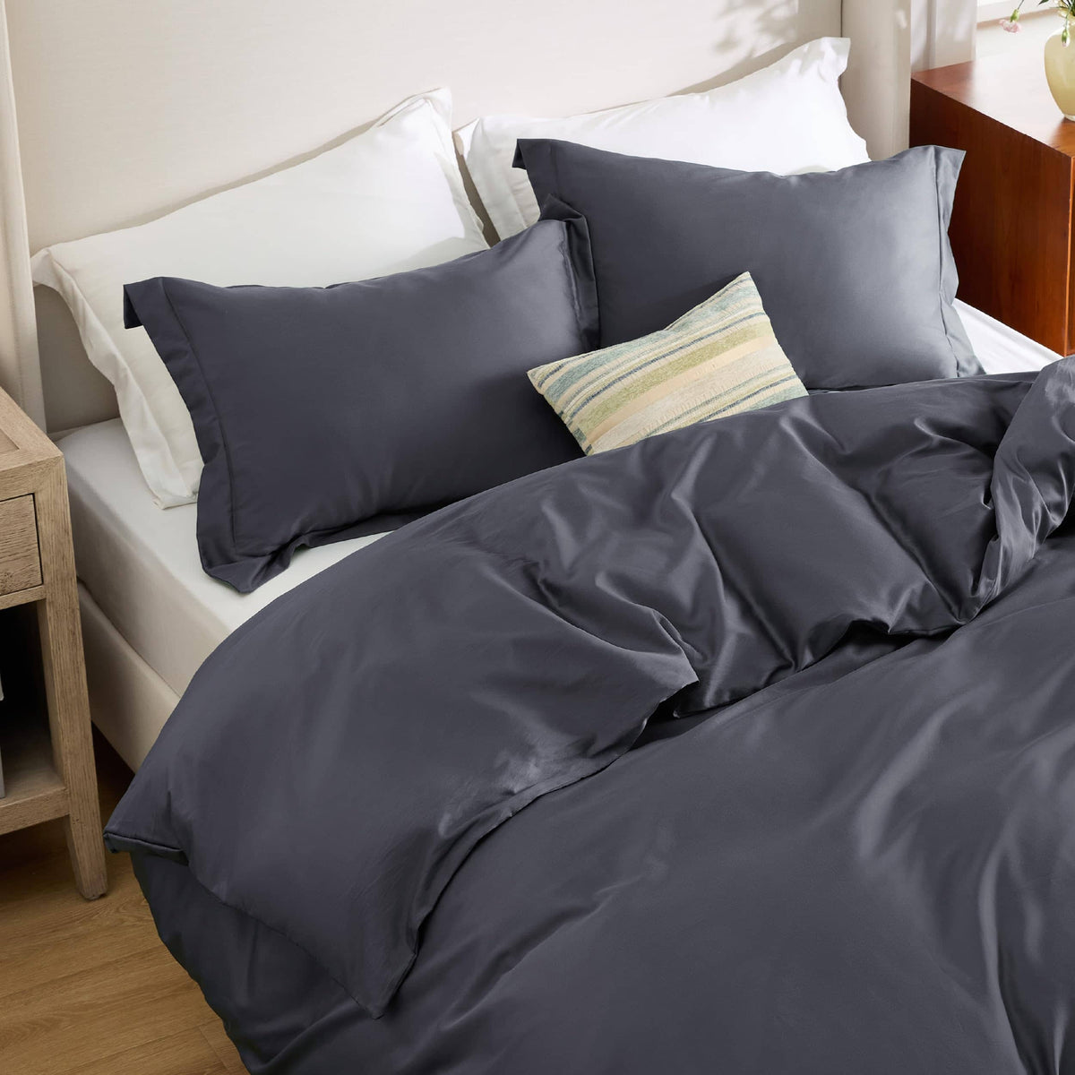 Breathable Lyocell Cotton Duvet Cover Set