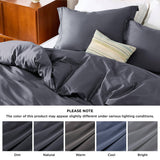 Bedsure Breathable Lyocell Cotton Duvet Cover Set