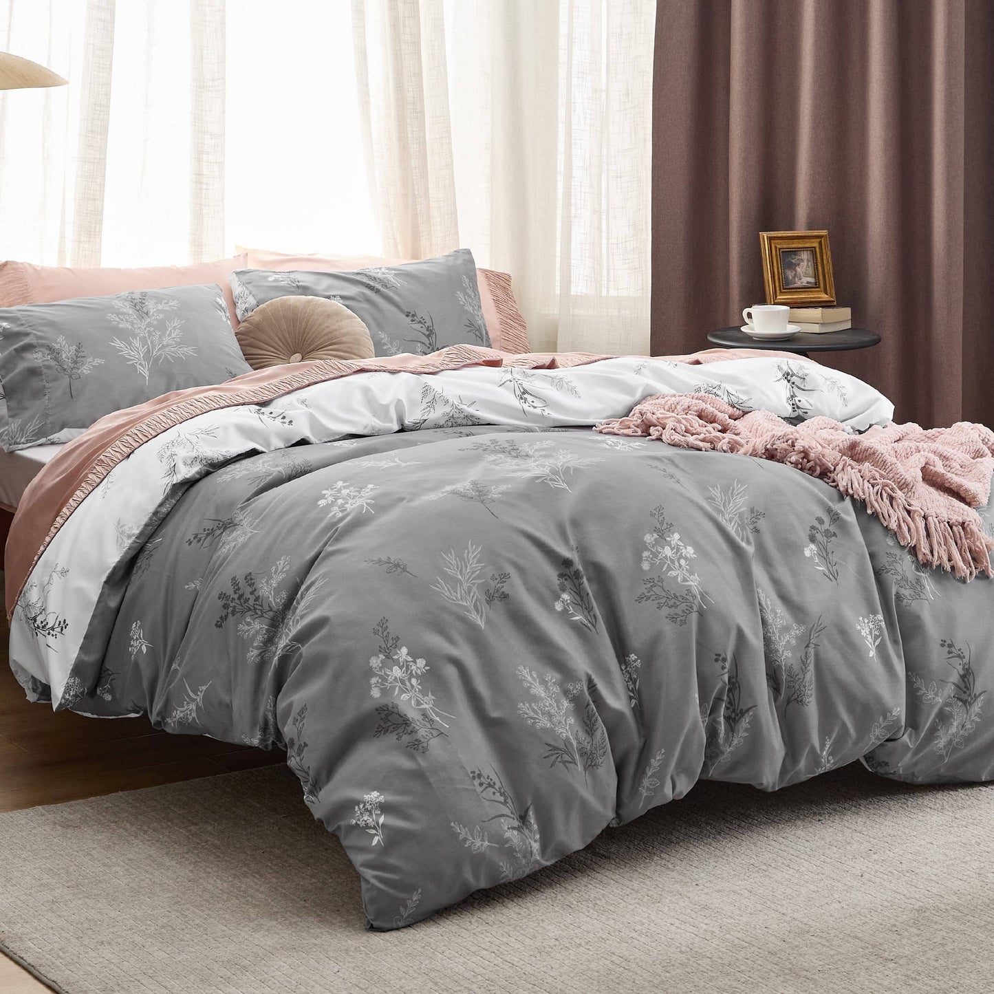 Microfiber Duvet Cover Set Twin