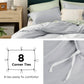Breathable Lyocell Cotton Duvet Cover Set