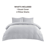 Bedsure Breathable Lyocell Cotton Duvet Cover Set