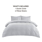 Breathable Lyocell Cotton Duvet Cover Set