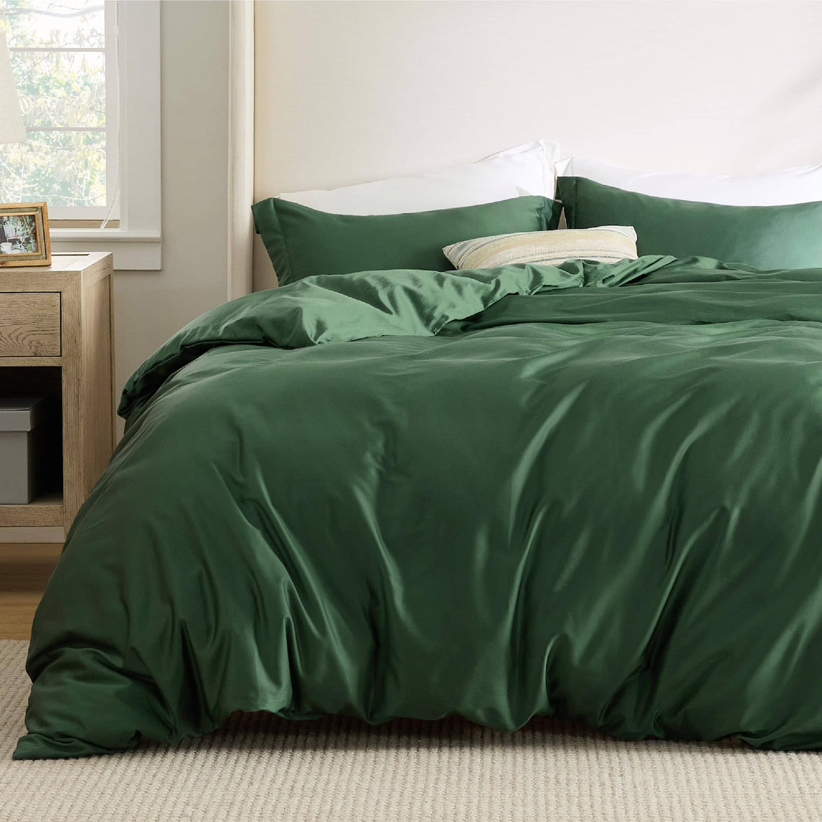 Breathable Lyocell Cotton Duvet Cover Set