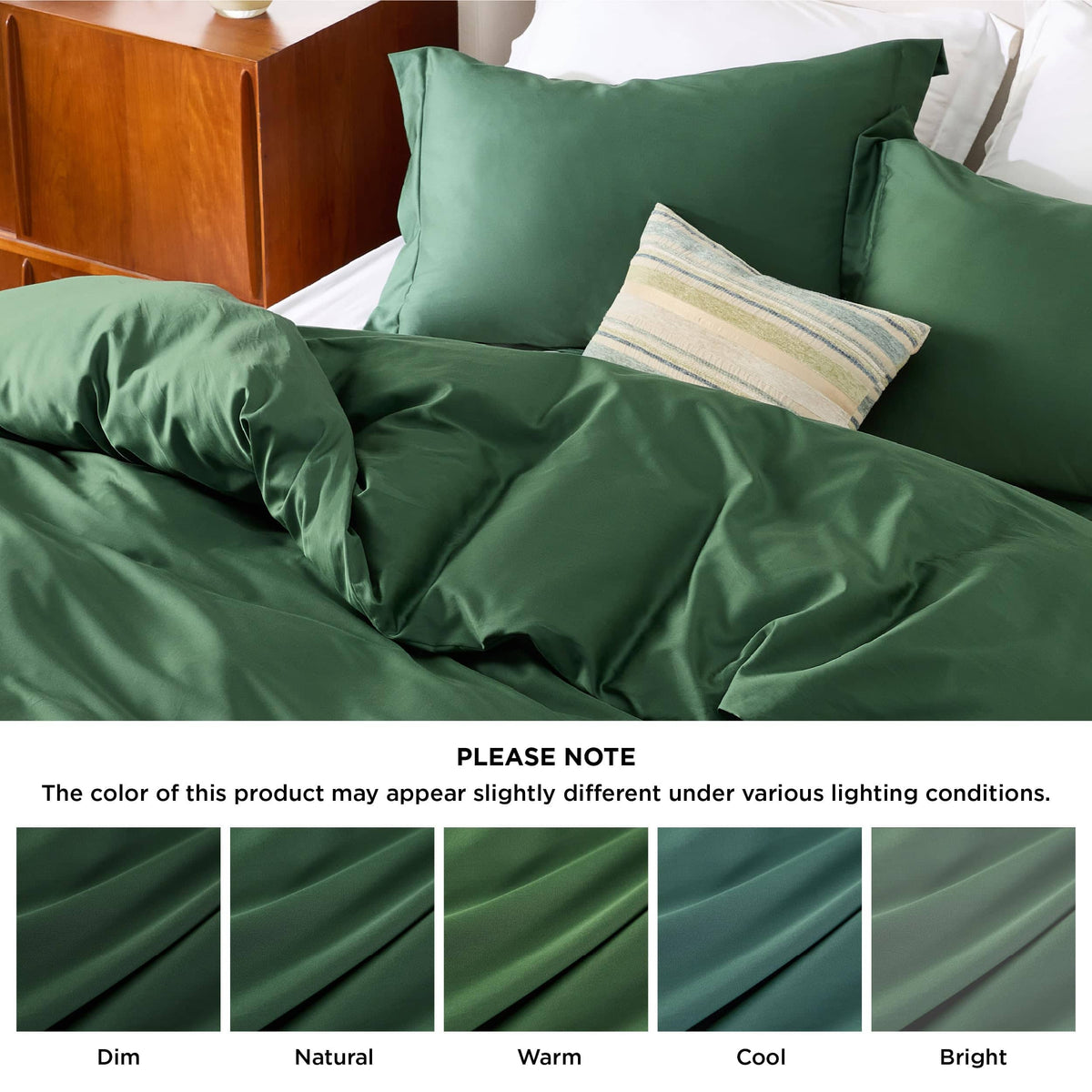 Breathable Lyocell Cotton Duvet Cover Set