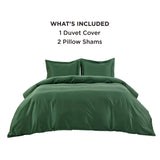 Bedsure Breathable Lyocell Cotton Duvet Cover Set