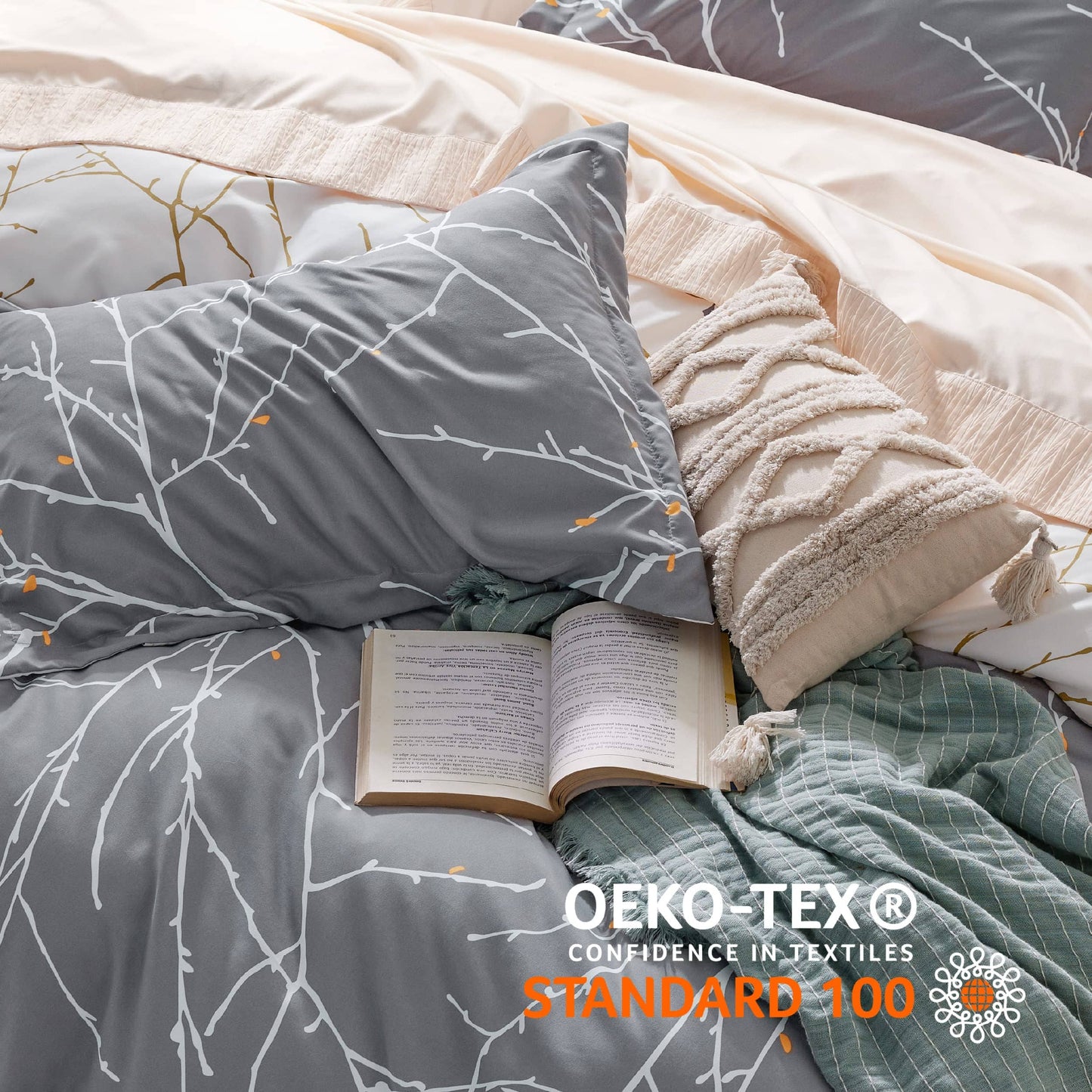 Microfiber Duvet Cover Set Twin