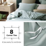 Bedsure Breathable Lyocell Cotton Duvet Cover Set