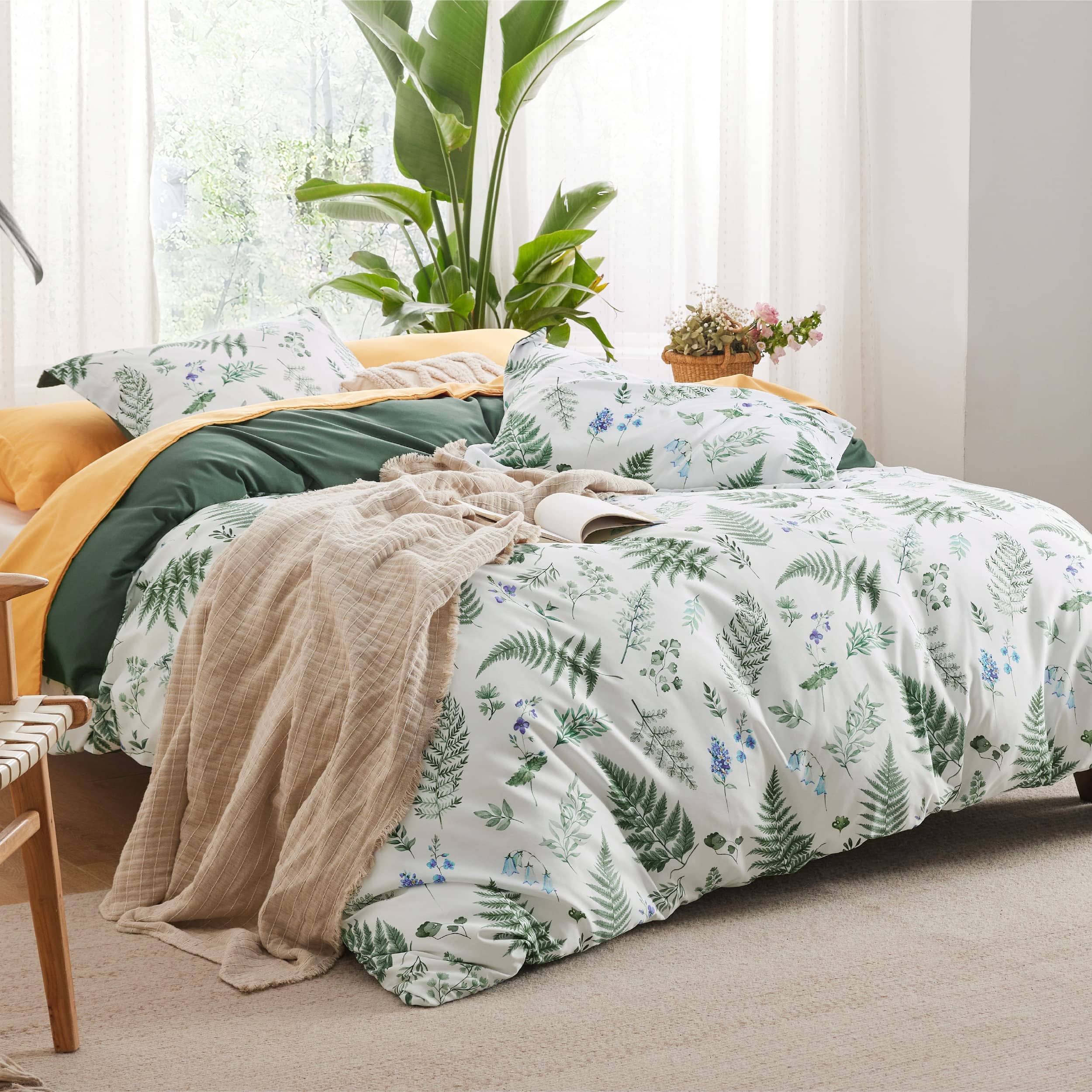 Microfiber Duvet Cover Set Twin