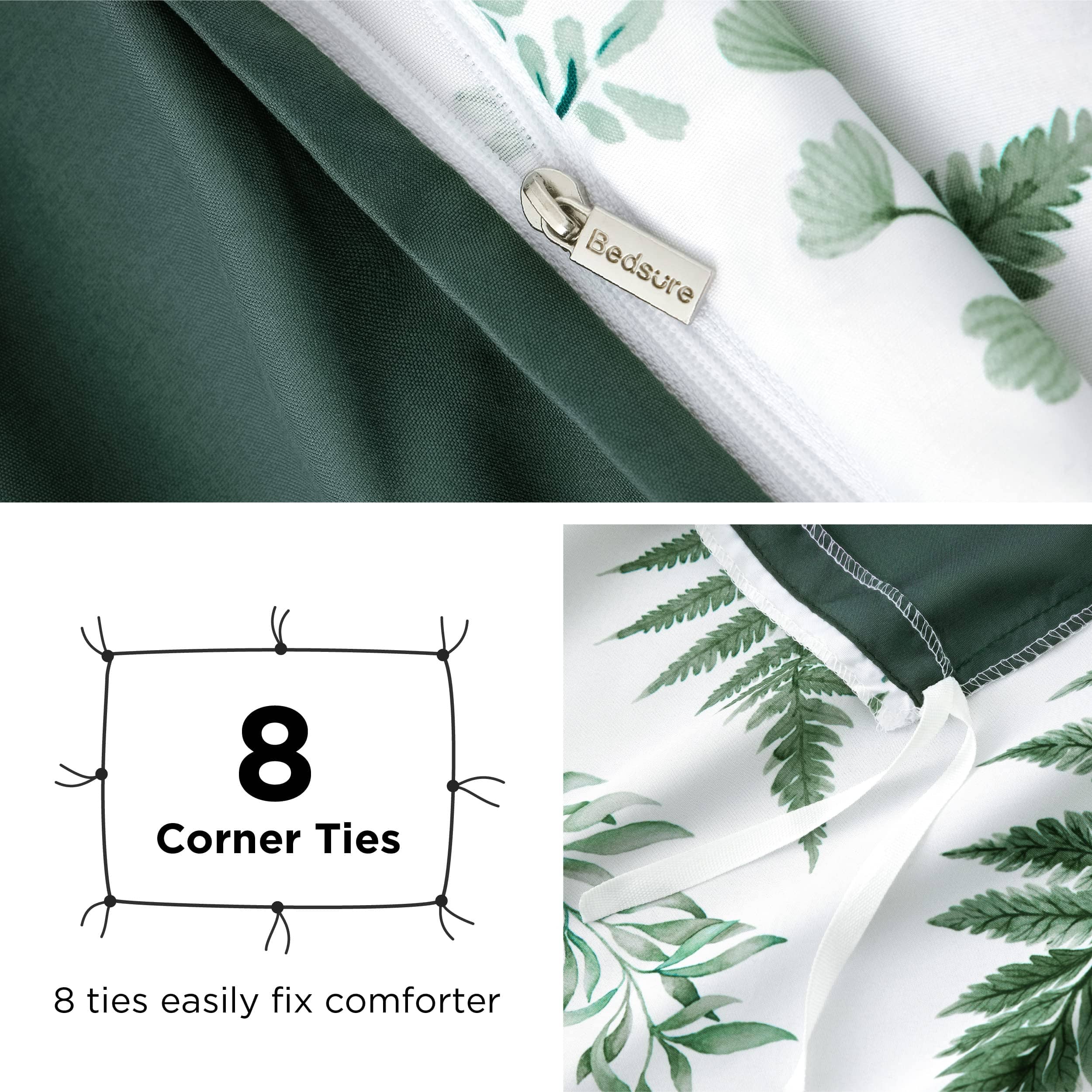 Microfiber Duvet Cover Set Twin