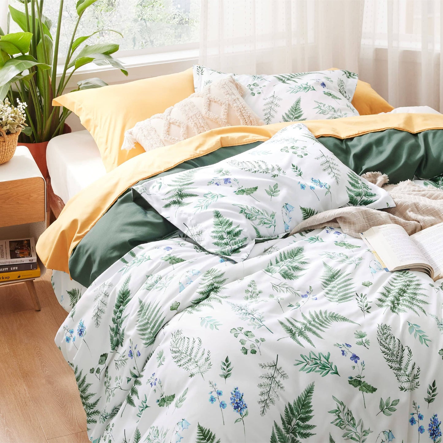 Microfiber Duvet Cover Set Twin