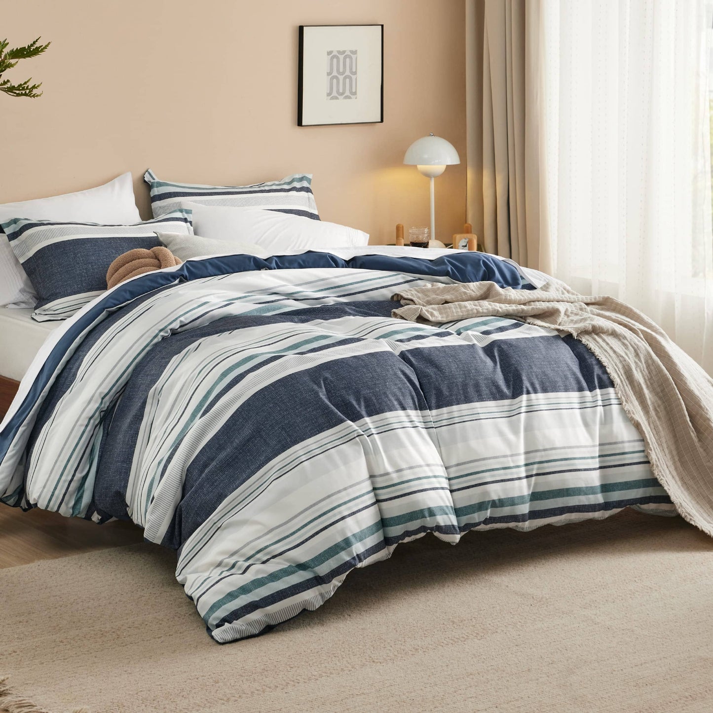 Microfiber Duvet Cover Set Twin