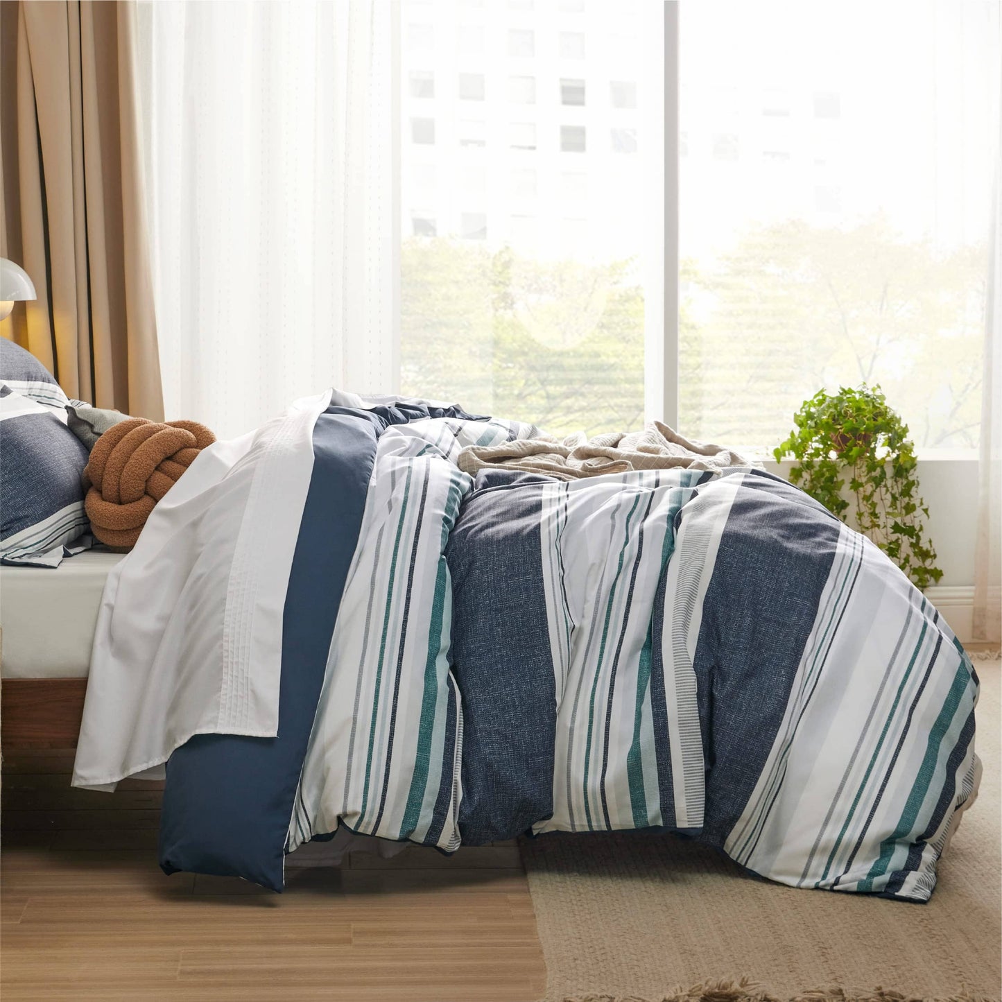 Microfiber Duvet Cover Set Twin