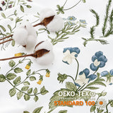 Bedsure 100% Cotton Reversible Floral Duvet Cover Set