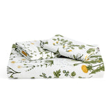 Bedsure 100% Cotton Reversible Floral Duvet Cover Set