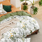 100% Cotton Patterned Duvet Cover Set