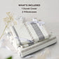 Cotton Boho Waffle Weave Duvet Cover Set
