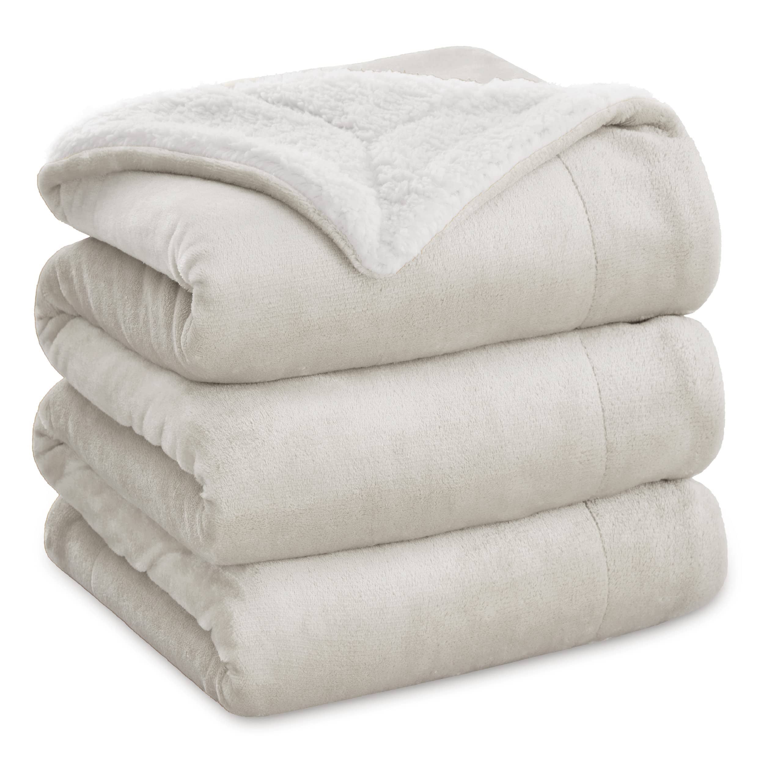 Sherpa and Fleece Reversable Blanket