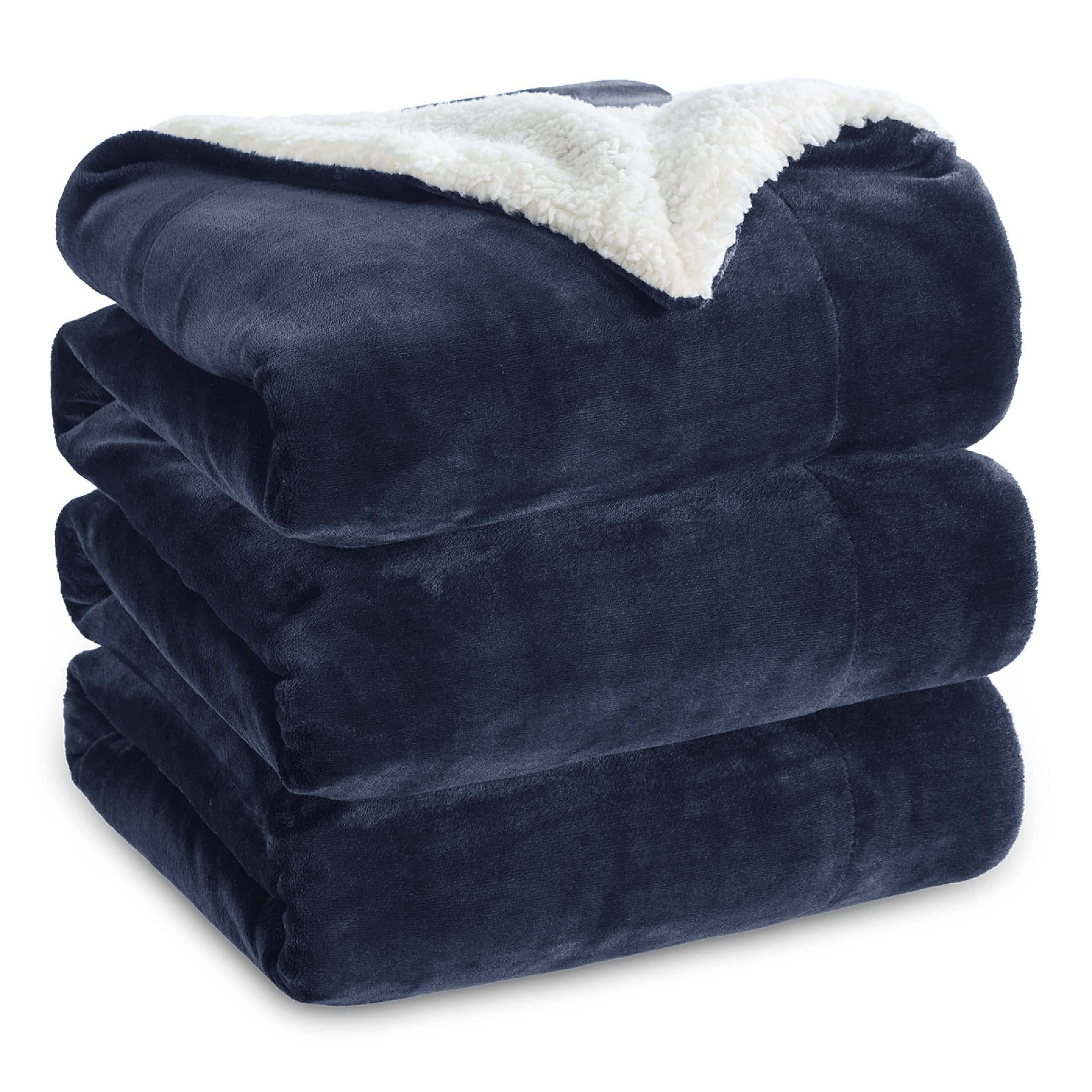 Sherpa and Fleece Reversible Blanket